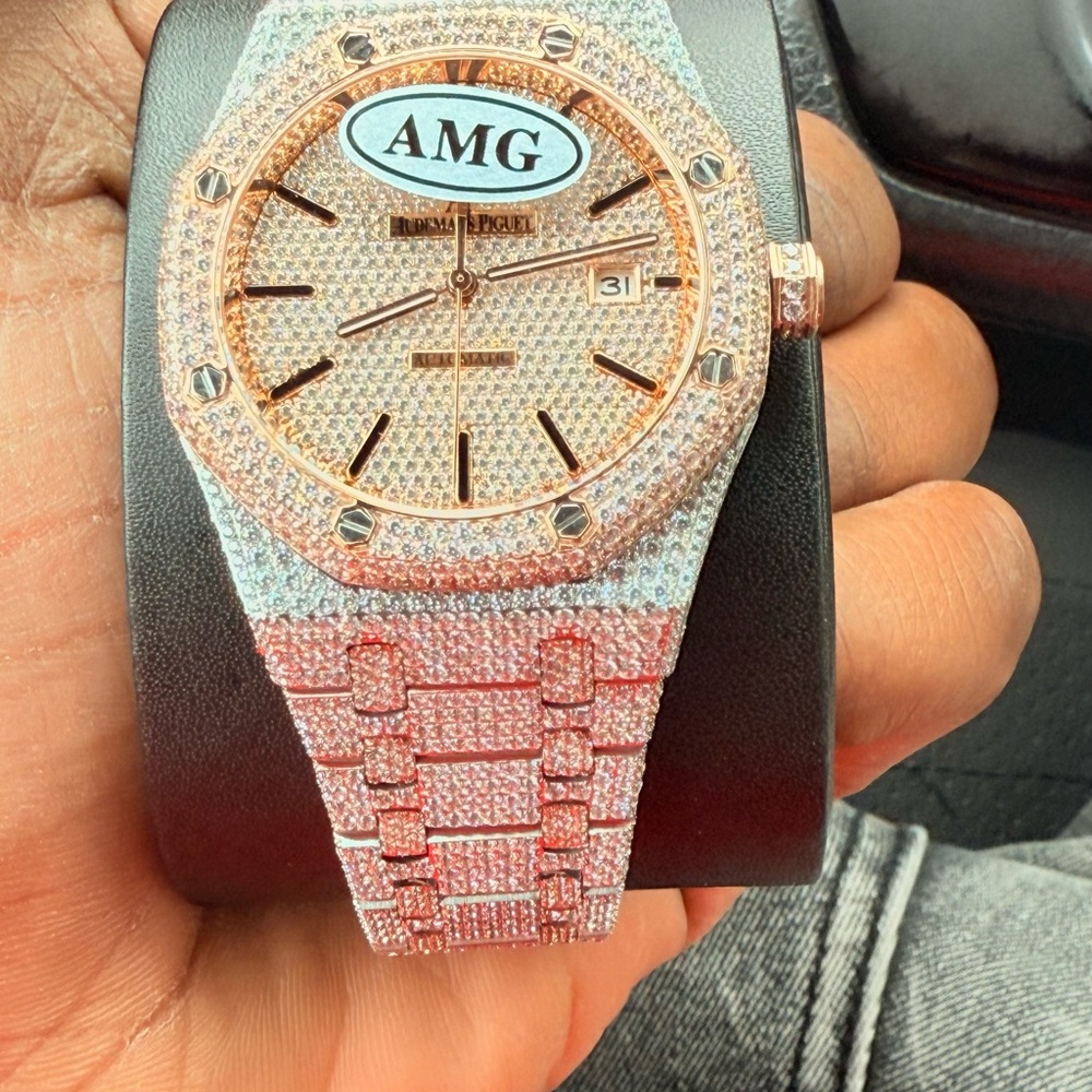 Audemars Piguet Rose Gold Diamond Watch